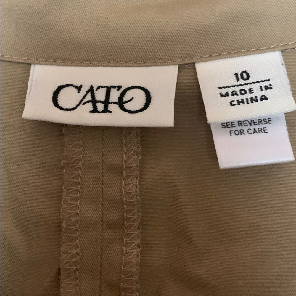 Women’s khaki dress - Picture 2 of 2